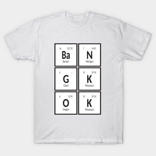 Bangkok City | Periodic Table T-Shirt